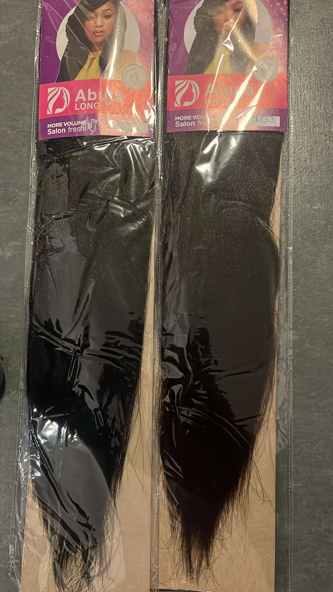 Abuja Long - 1/33 Black Auburn