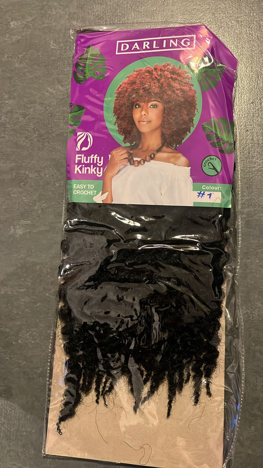 Fluffy Kinky - 1 Black