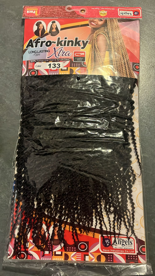 Afro Kinky Extra - 1/33 Black