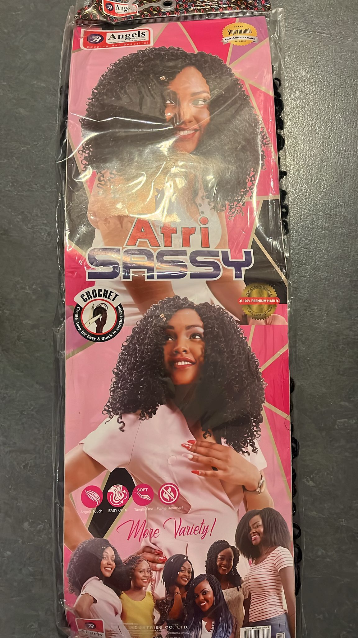 Afri Sassy - 1/27 Black