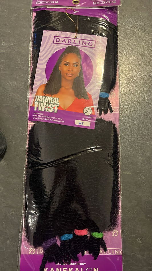 Natural Twist - 1 Black