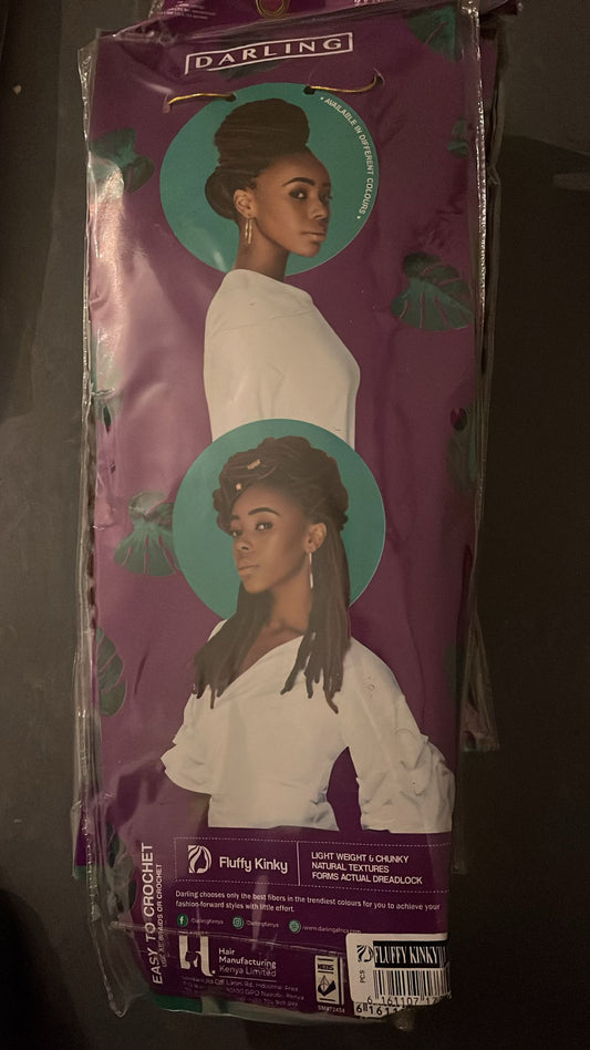 Fluffy Kinky - 1 Black