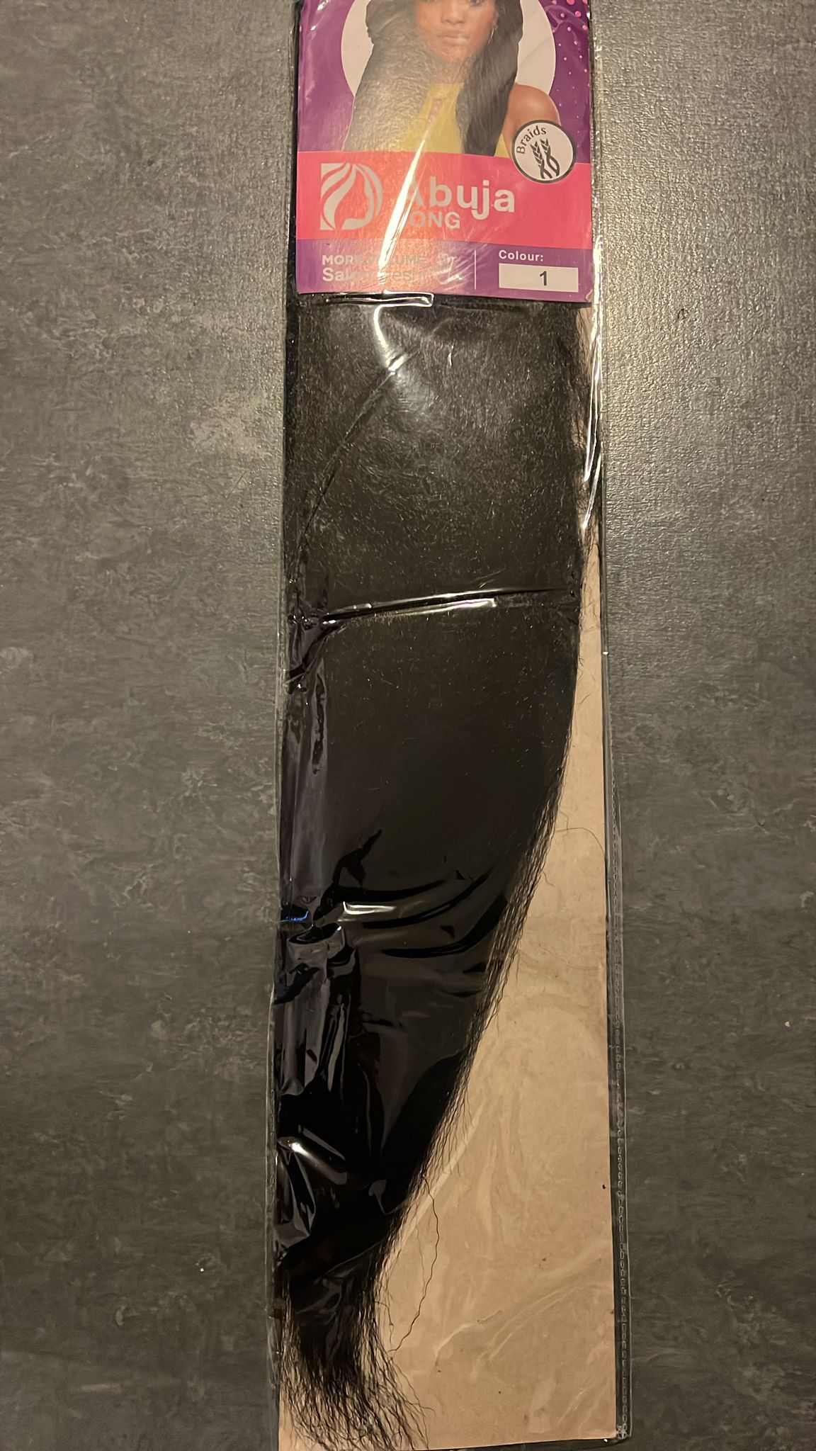 Abuja Long - 1 Black