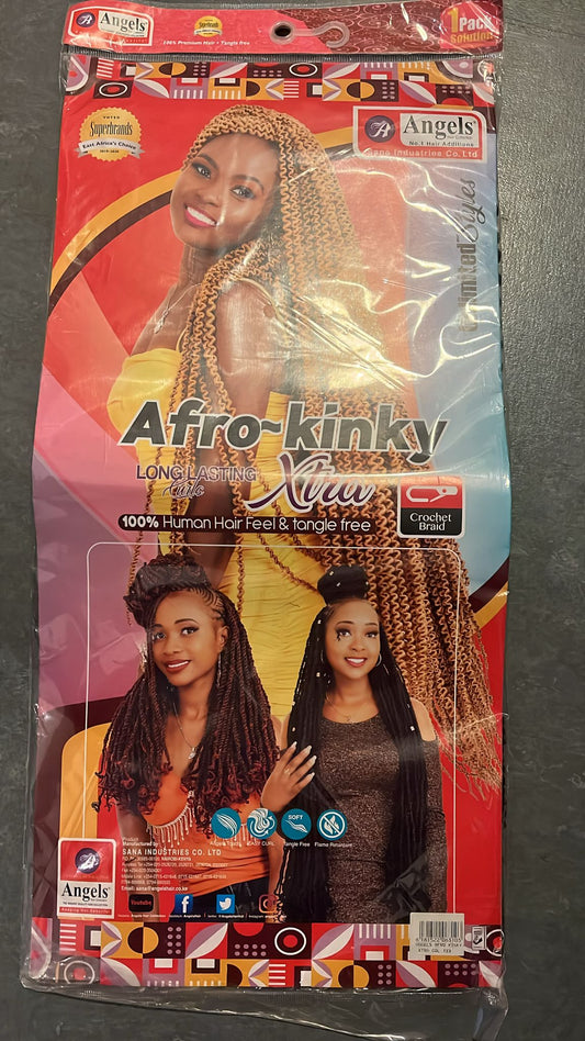 Afro Kinky Extra - 1/33 Black